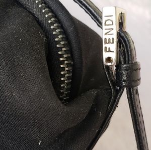 Fendi Black cloth bag